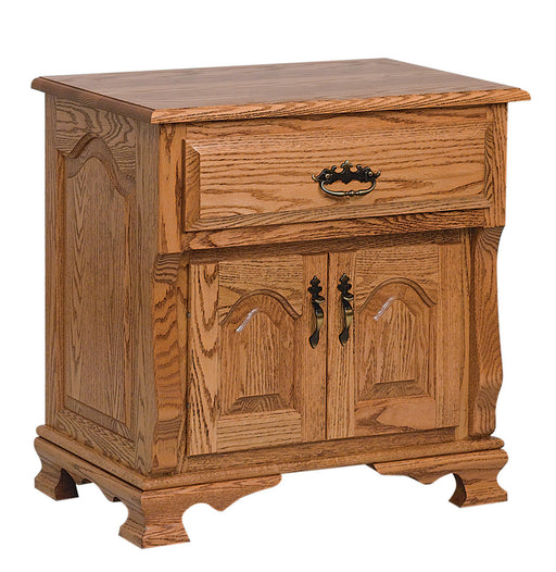 Classic Heritage Nightstand, 1 Drawer, 2 Doors