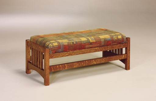 Cubic Slat Footstool