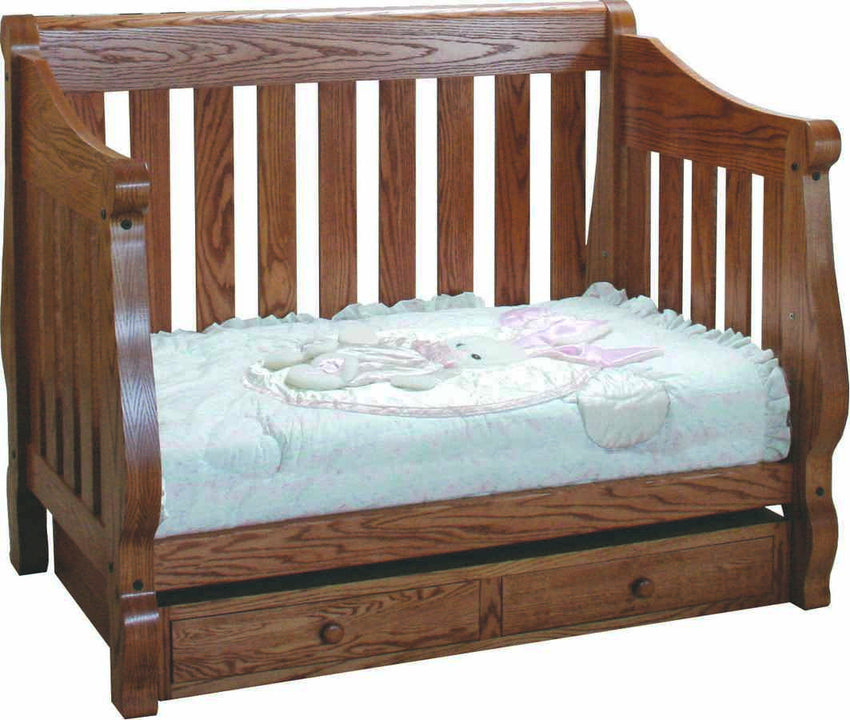 Hoosier Sleigh Crib