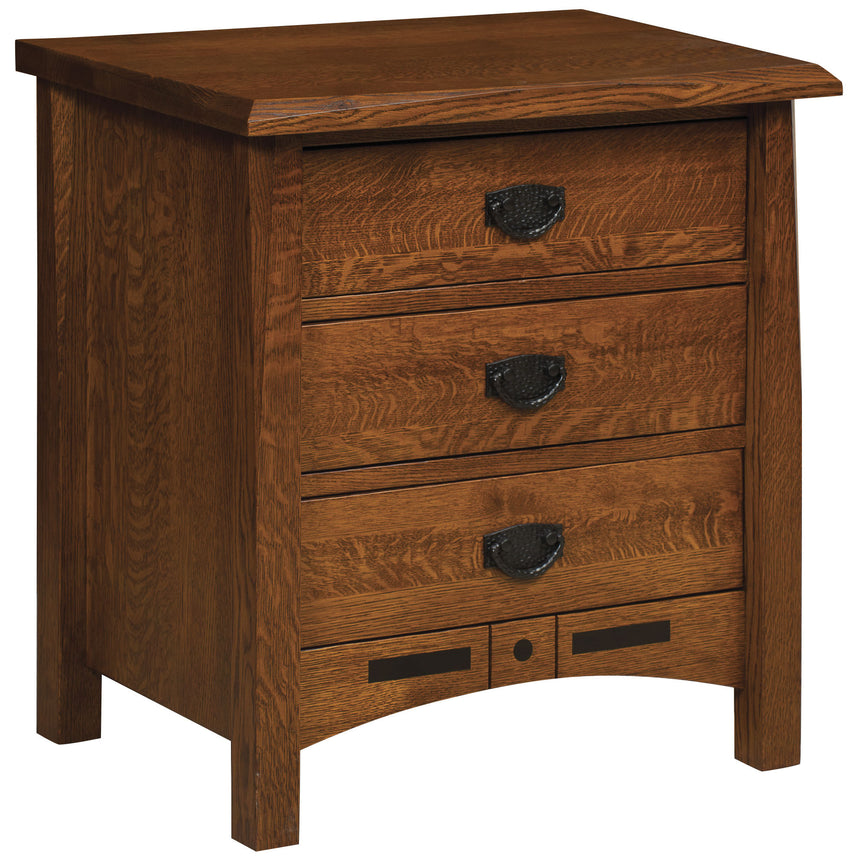 Bel Aire 3 Drawer Nightstand