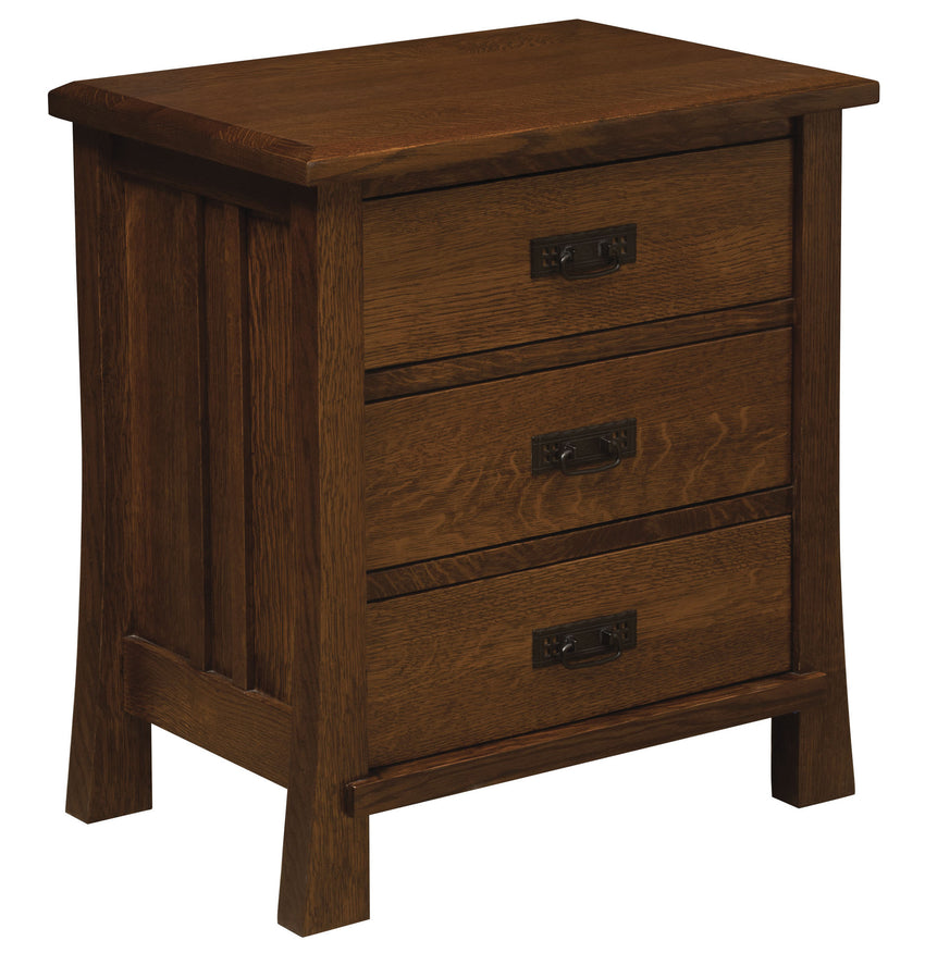 Grant 3 Drawer Nightstand