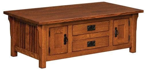 Elliot Mission Cabinet Coffee Table