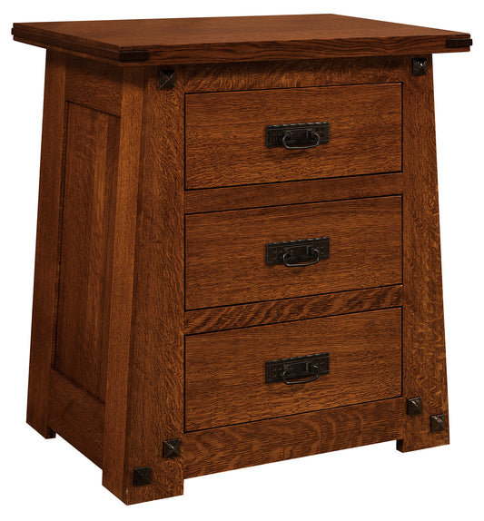 Encada Nightstand, 3 Drawer