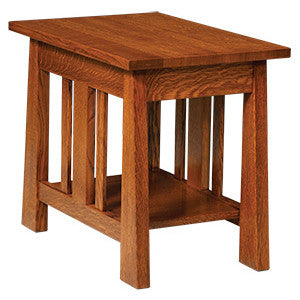 Freemont Open Mission End Table - No Drawer