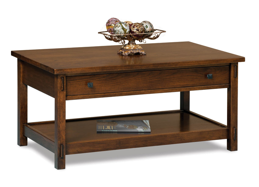 Centennial Open Coffee Table w/Drawer