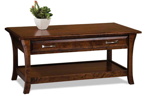 Ensenada Open Coffee Table w/Drawer
