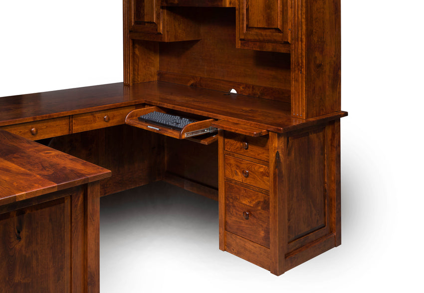 Victorian 10 drawer U desk (Base only)