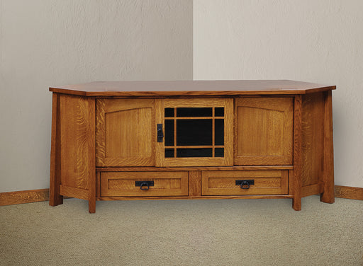 Modesto 3 door, 2 drawer Corner LCD Stand