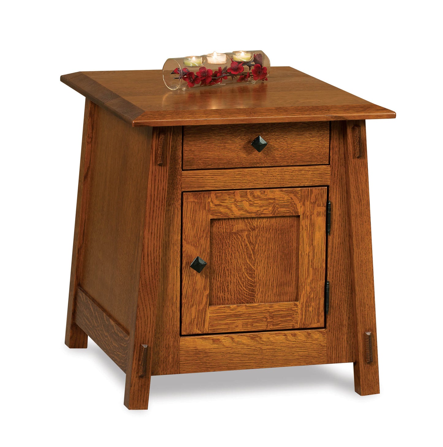 Colbran Enclosed End Table w/Drawer & Door