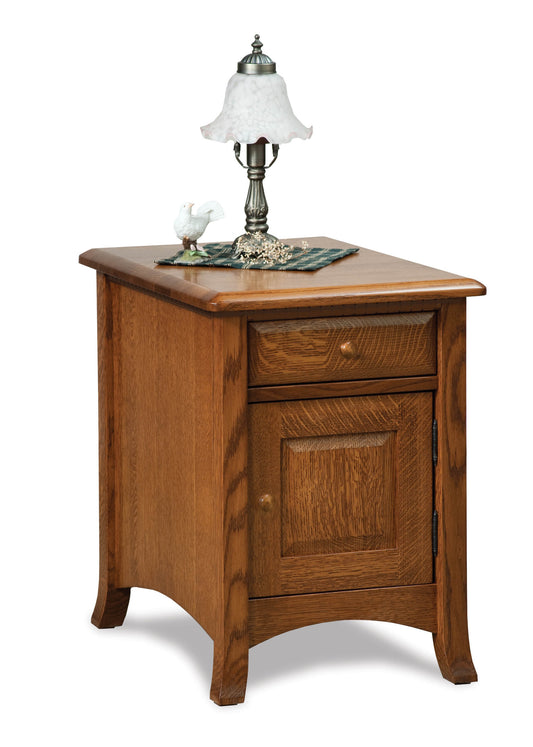Carlisle Enclosed End Table w/Drawer & Door