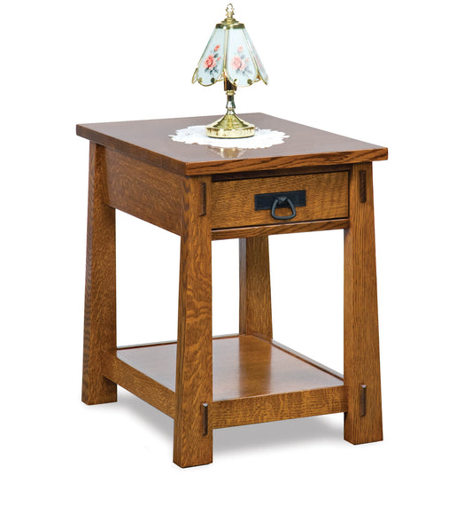 Modesto Open End Table w/Drawer