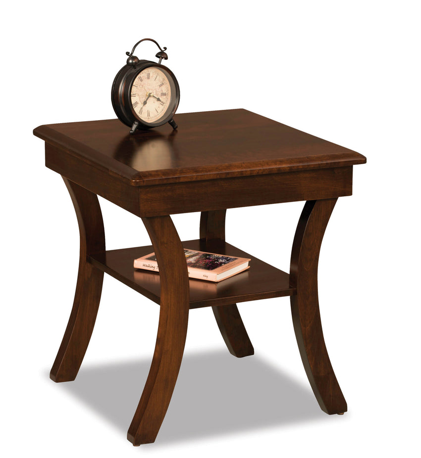 Sierra Open End Table w/Shelf