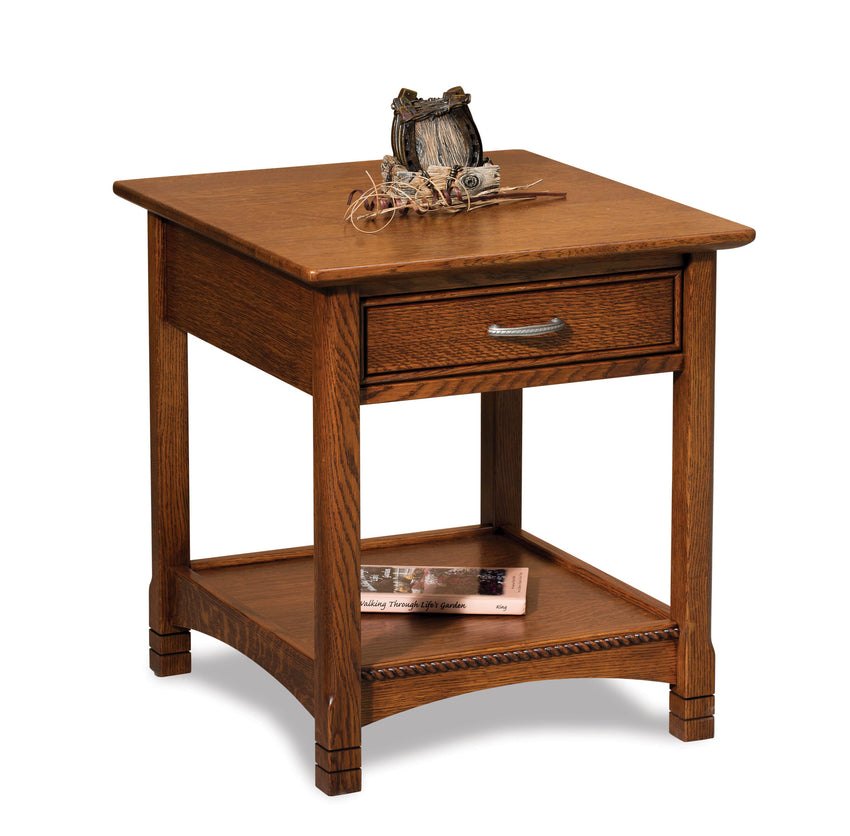 West Lake Open End Table w/Drawer