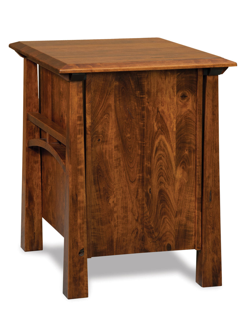 Artesa 2 drawer file cabinet w/finished backside