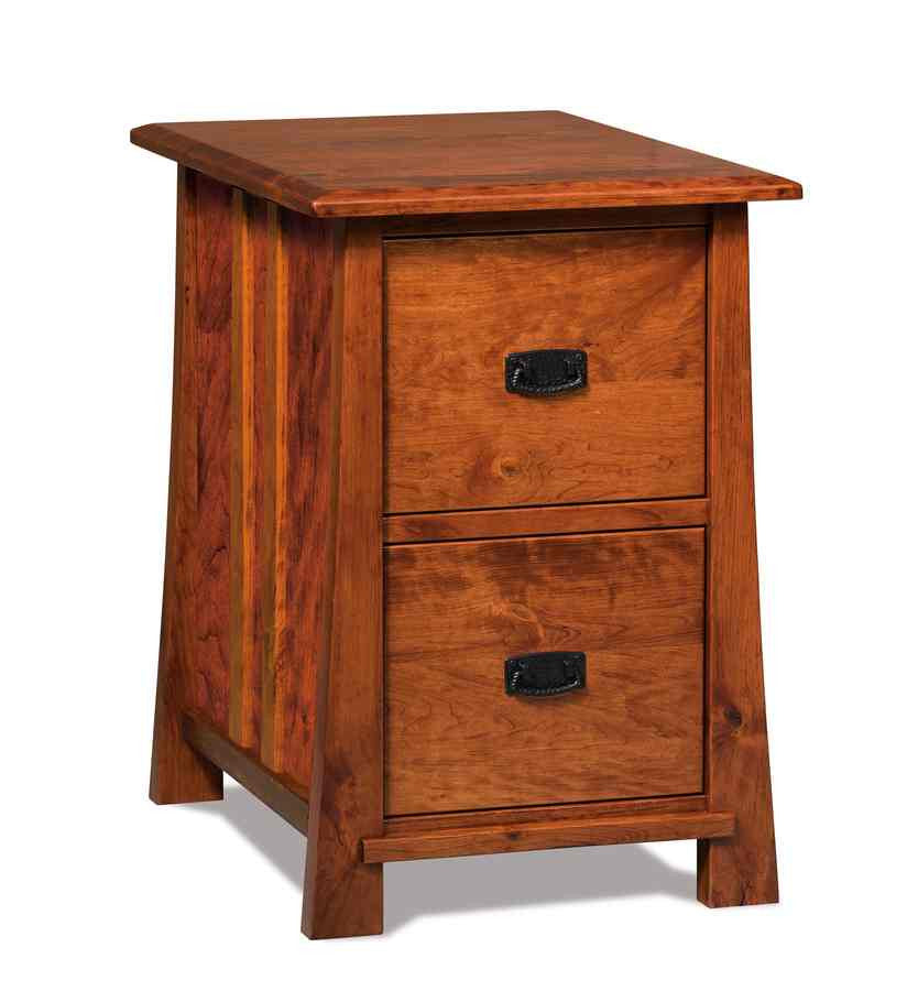 Grant 2 drawer file cabinet w/finished backside