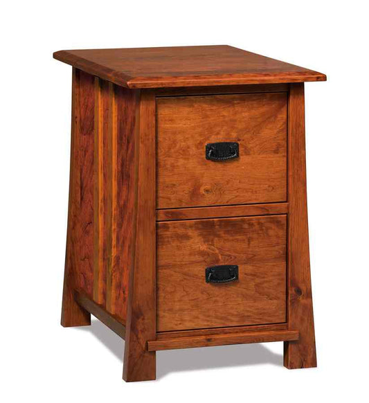 Grant 2 drawer file cabinet w/finished backside