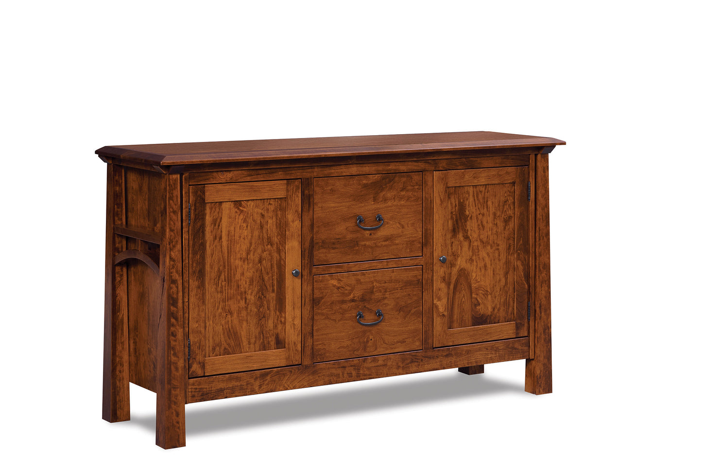 Artesa 2 drawer, 2 door Lateral file console