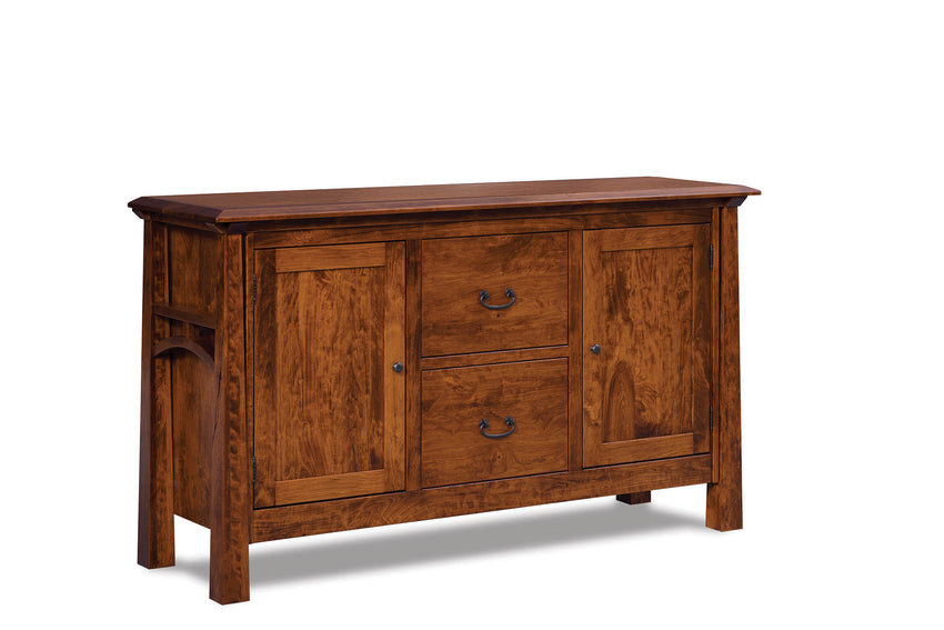 Artesa 2 drawer, 2 door Lateral file console