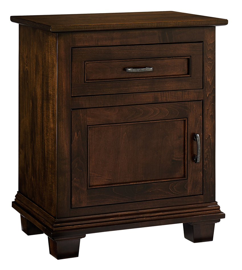 Francine Nighstand, 1 Drawer, 1 Door