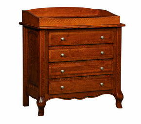 French Country 7 Drawer Dresser/Changing Table