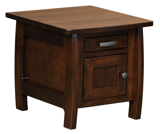 Grand Teton Cabinet End Table