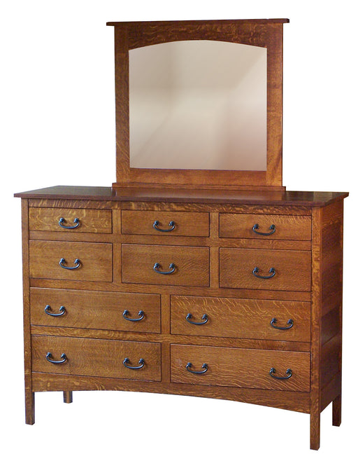 Granny Mission 10 Drawer Mule Dresser