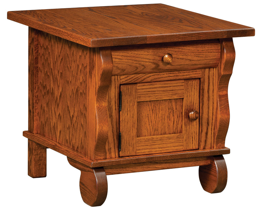 Hampton Cabinet End Table