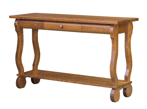 Hampton Sofa Table Open