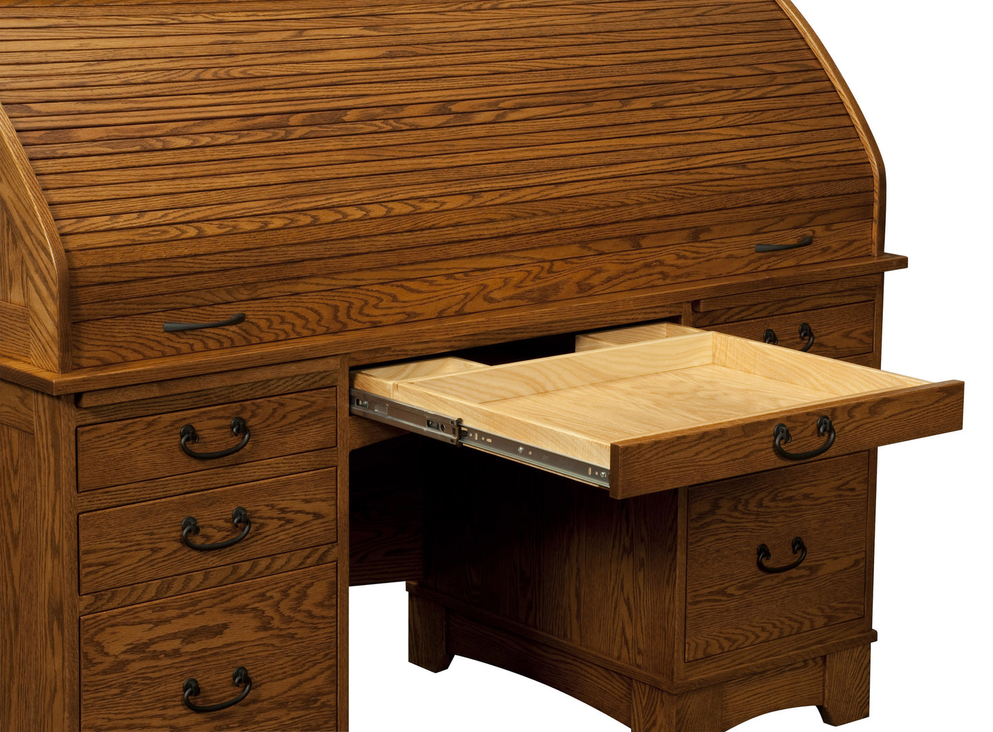 65" W Castlebury Rolltop Desk