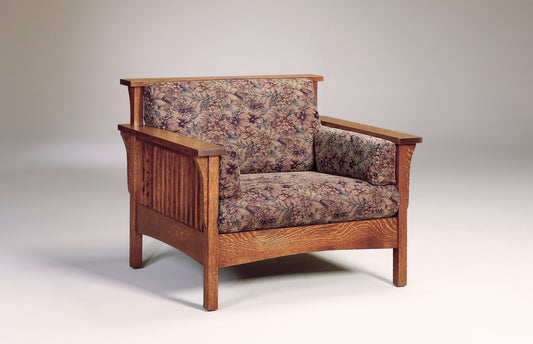 High Back Slat Chair