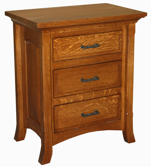 Homestead 3 Drawer Nite Stand