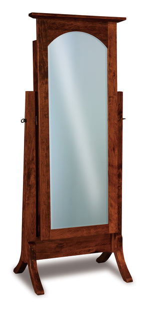 Artesa Beveled Cheval and Jewelry Mirrors