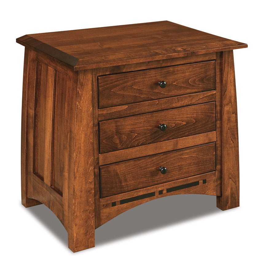 Boulder Creek 3 Drawer Nightstands