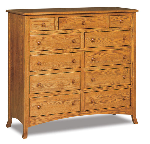 Carlisle 11 Drawer Double Chest