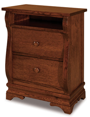 Chippewa Sleigh Open Nightstands