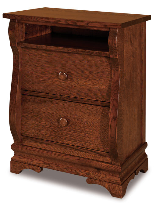 Chippewa Sleigh Open Nightstands