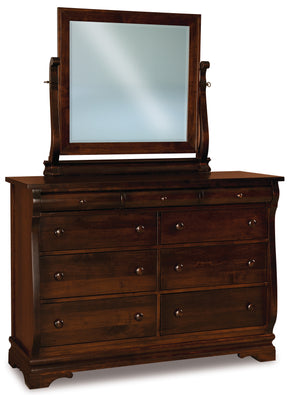 Chippewa Sleigh 9 Drawer Dressers