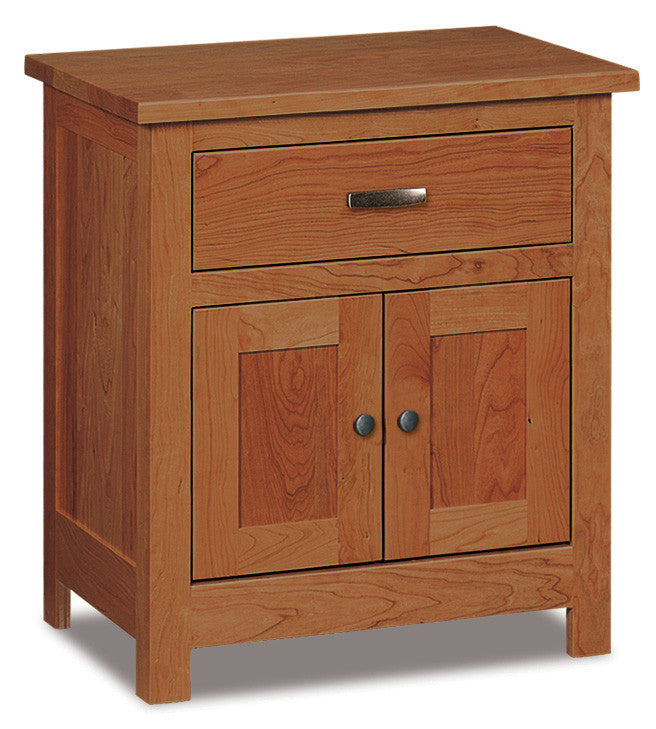 Flush Mission Door and Drawer Nightstands