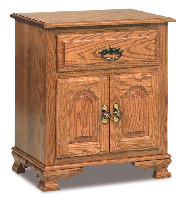 Hoosier Heritage Taller Nightstand, 1 drawer, 2 doors