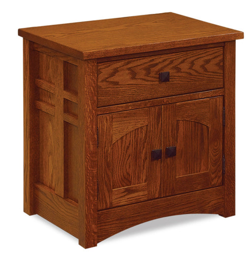 Kascade Nightstand 1 Drawer, 2 Doors