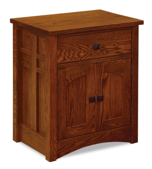 Kascade Nightstand 1 Drawer, 2 Doors