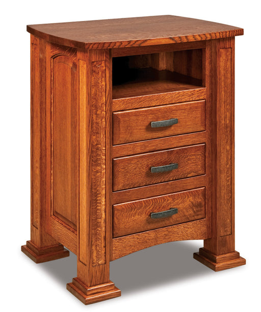 Lexington 3 Drawer Nightstand w/Opening