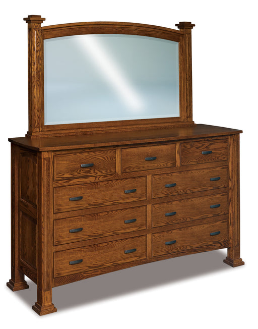 Lexington Arched L-72 Post Mirror