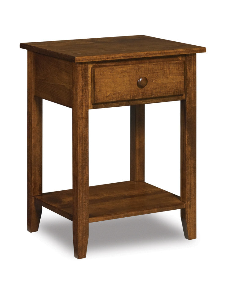 Shaker 1 Drawer Nightstand with Opening