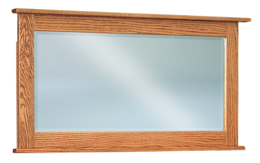 Shaker Beveled Square Shaker Chest Mirror