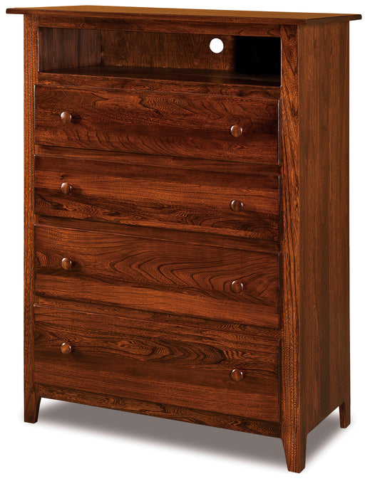 Shaker 4 Drawer Media Chest