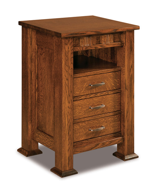 Sequoyah 3 Drawer Nightstand w/Opening