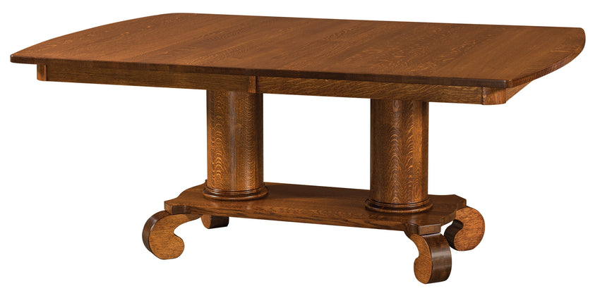 Jefferson Double Pedestal Table (IH)