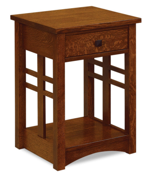 Kascade 1 Drawer Nightstand with Opening