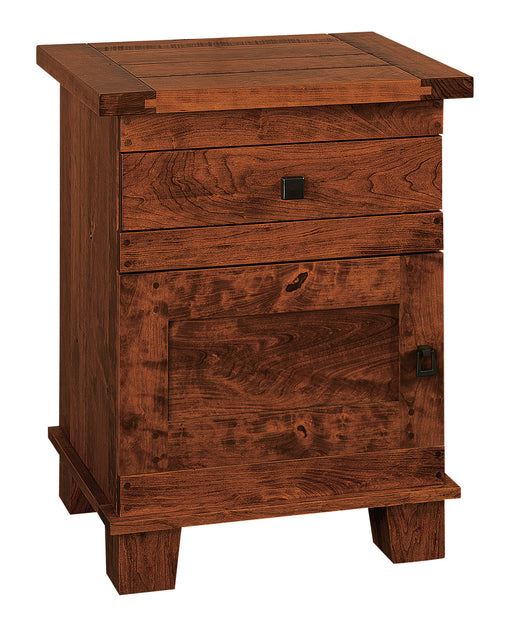 Larado Nightstand, 1 Drawer, 1 Door